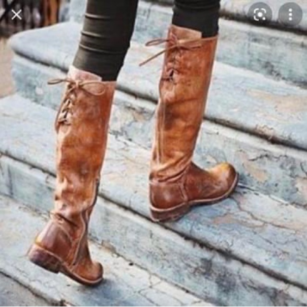 Bed Stu size 6.5 tall boots with laces. Great condition only worn once.